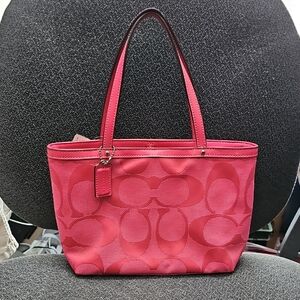 Pink Coach Handbag NWT